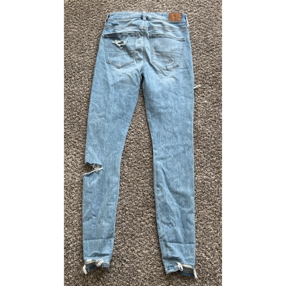 Hi Rise Distressed Jegging - Picture 5 of 5